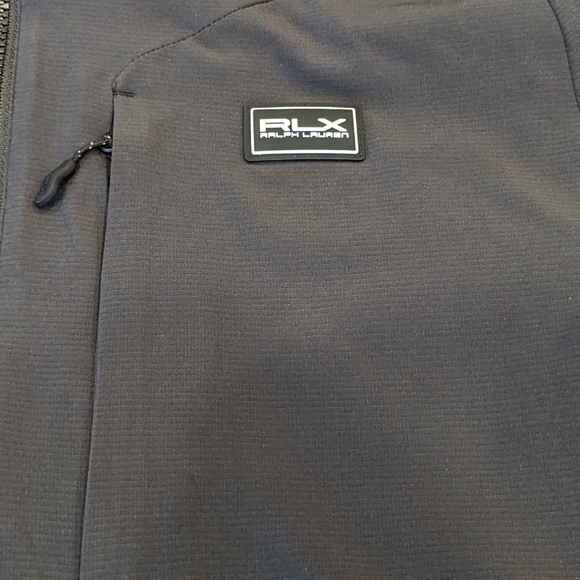 Mens RLX Ralph Lauren "Whistler" Tech Ripstop Bomber Jacket Black - Picture 5 of 5